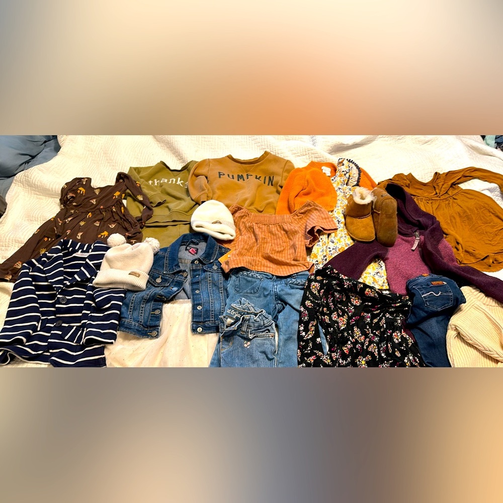 20 piece Toddler 2-3 Fall Haul LOT Bundle